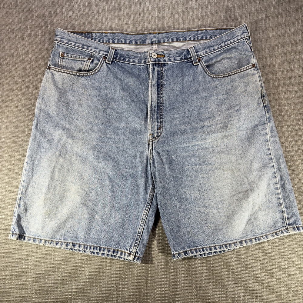 Levi's Shorts Mens 44 Blue 550 Relaxed Fit Denim Bermuda Light Wash Casual